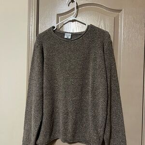 Cozy Women's Crew Neck Sweater - Brown